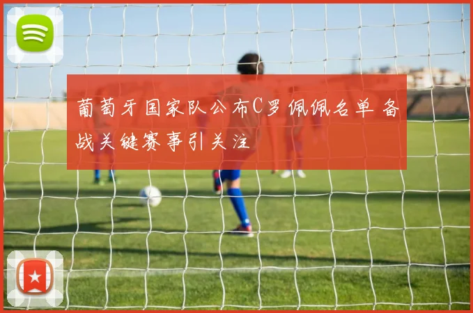 葡萄牙国家队公布C罗佩佩名单 备战关键赛事引关注